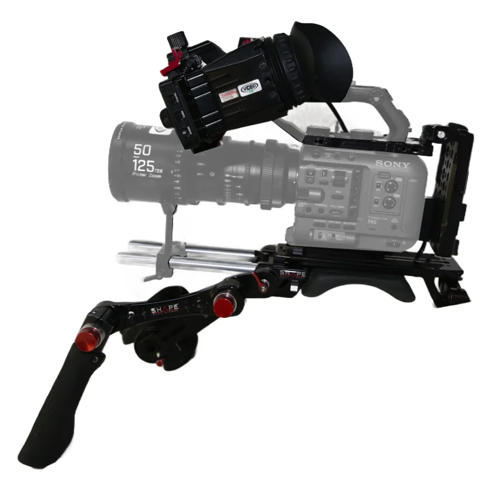 CAGE FX6 SHAPE + VIEWFINDER ZACUTO